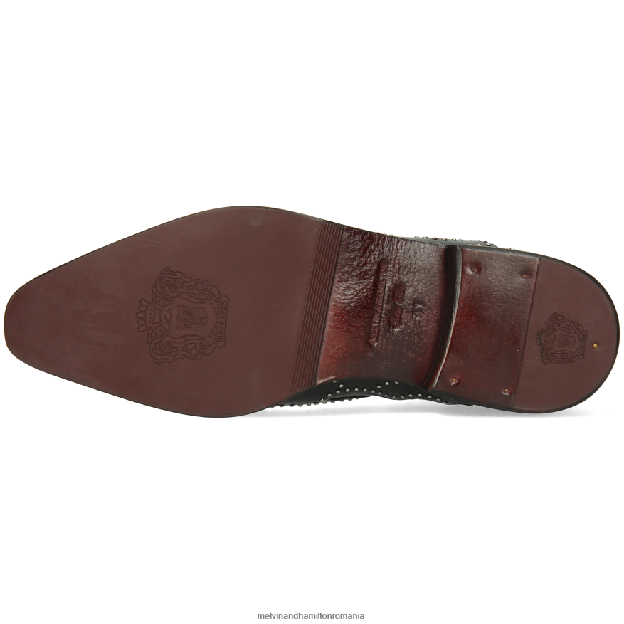 bărbați Melvin & Hamilton elvis 81 negru Botine 2R24J4114