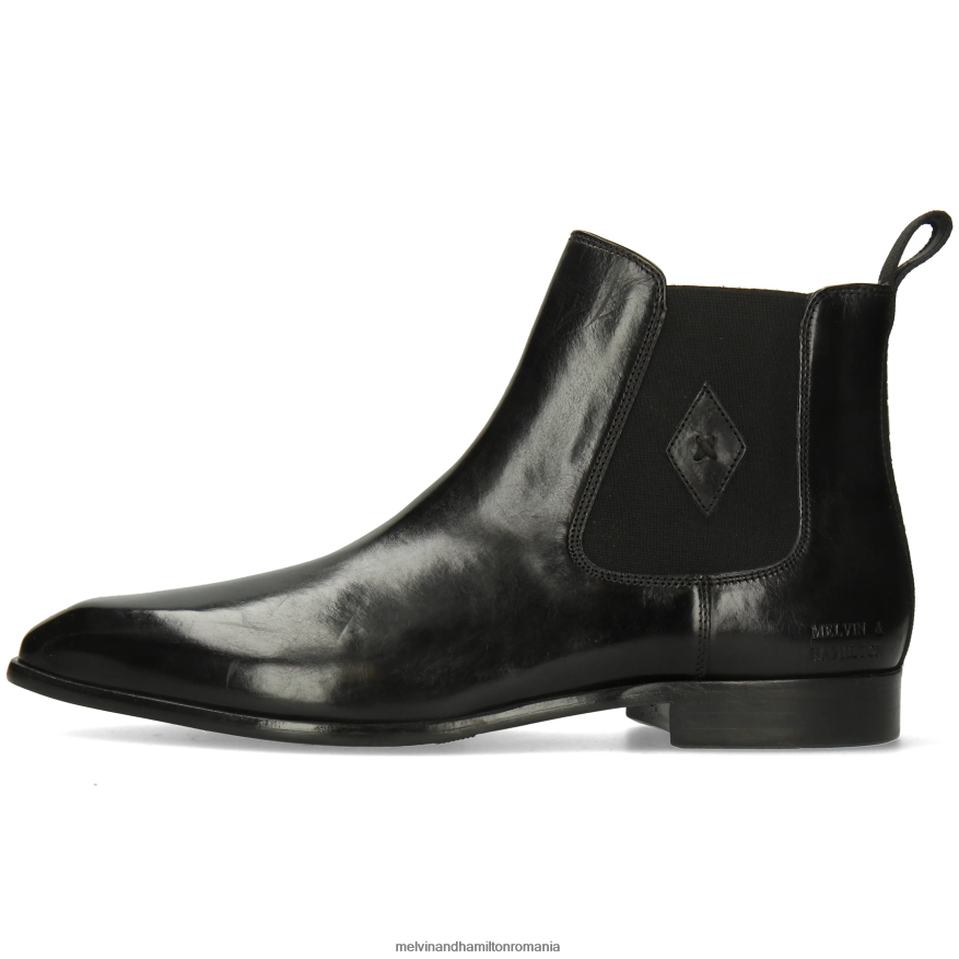 bărbați Melvin & Hamilton elyas 5 negru Botine 2R24J410