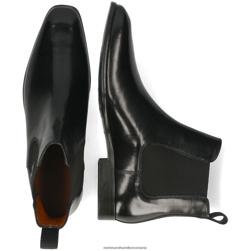 bărbați Melvin & Hamilton elyas 5 negru Botine 2R24J410