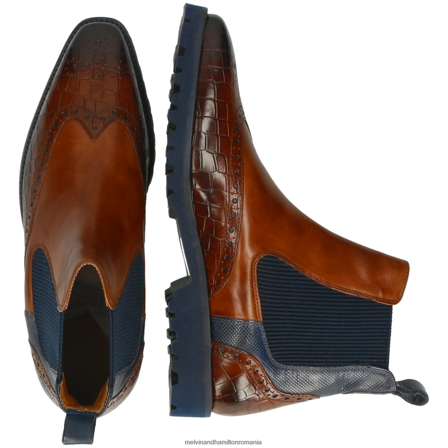 bărbați Melvin & Hamilton emil 9 maro Botine 2R24J432