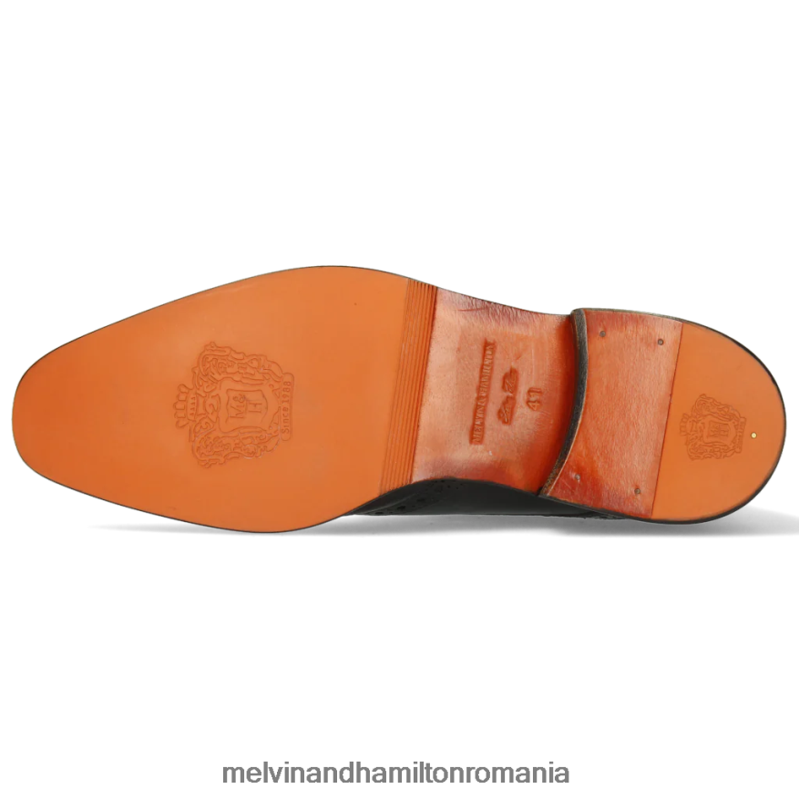 bărbați Melvin & Hamilton jeff 7 negru Botine 2R24J4126