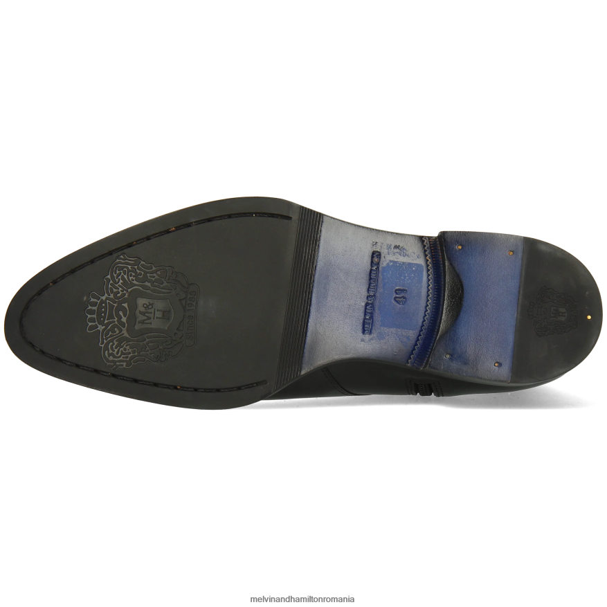 bărbați Melvin & Hamilton kane 1 negru Botine 2R24J4125