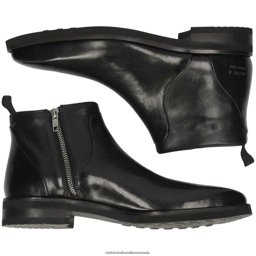 bărbați Melvin & Hamilton lancea 51 negru Botine 2R24J493