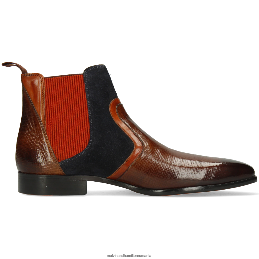 bărbați Melvin & Hamilton lewis 26 maro Botine 2R24J4115
