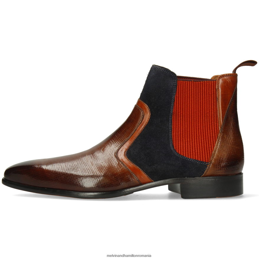 bărbați Melvin & Hamilton lewis 26 maro Botine 2R24J4115