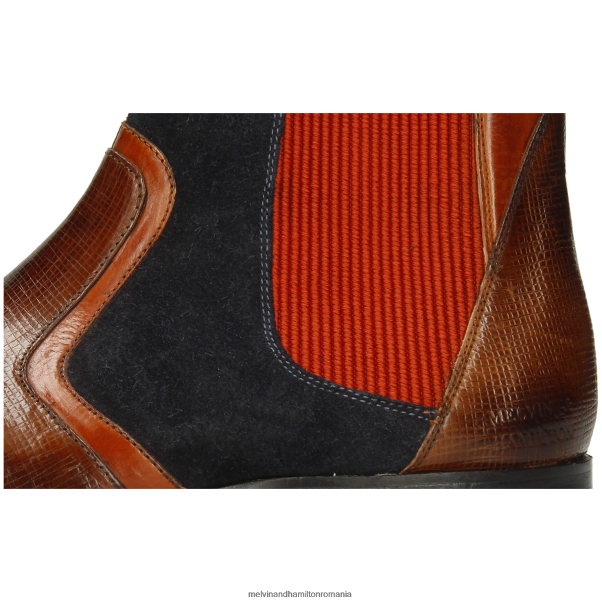 bărbați Melvin & Hamilton lewis 26 maro Botine 2R24J4115