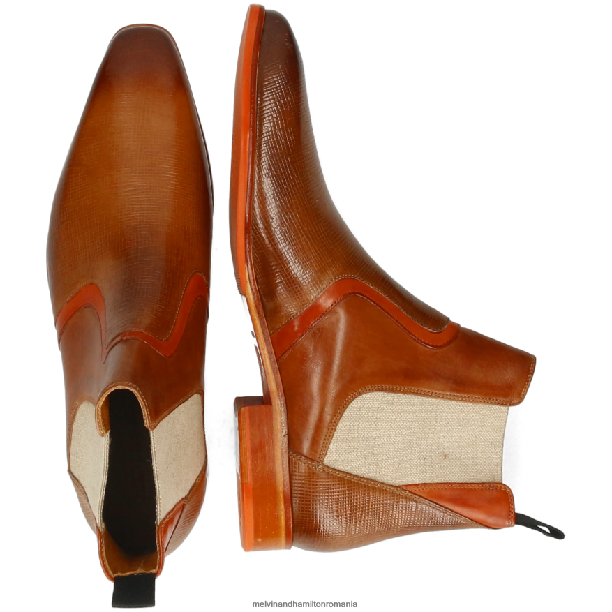 bărbați Melvin & Hamilton lewis 26 maro Botine 2R24J42