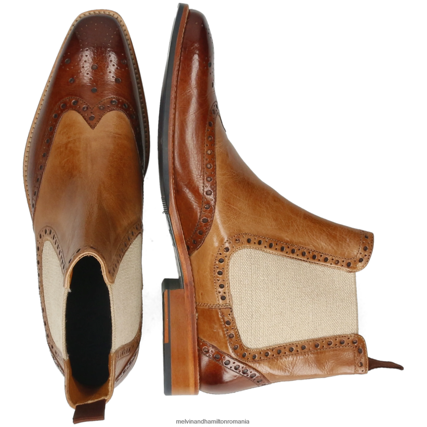 bărbați Melvin & Hamilton martin 5 maro Botine 2R24J4143