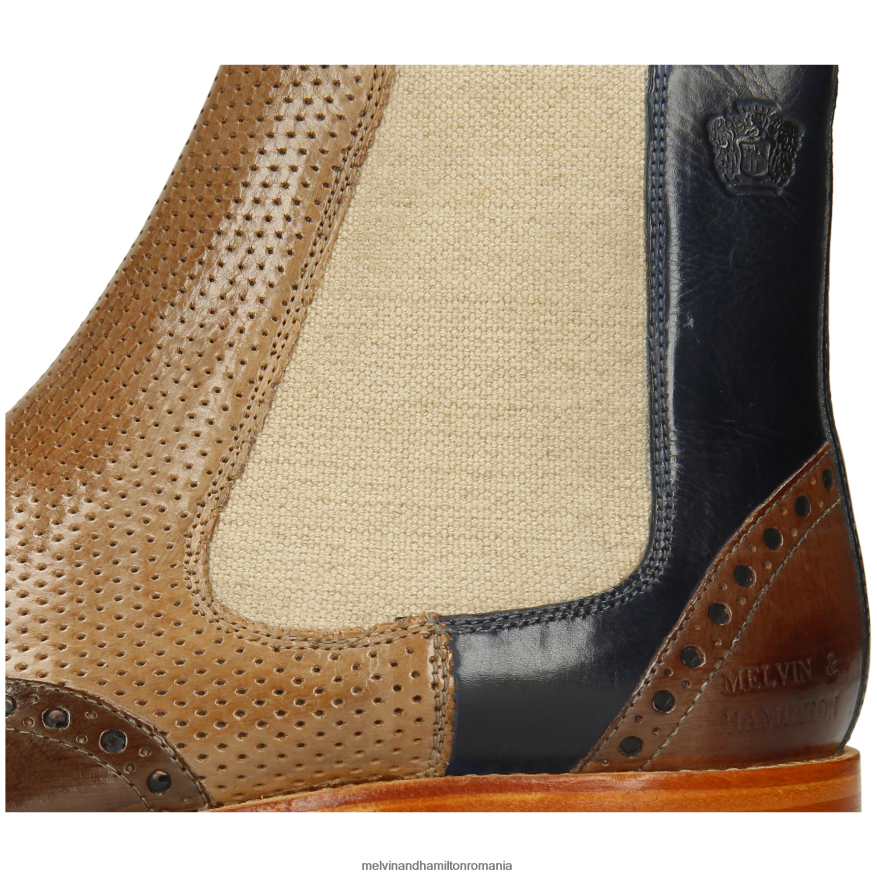 bărbați Melvin & Hamilton martin 5 maro Botine 2R24J443