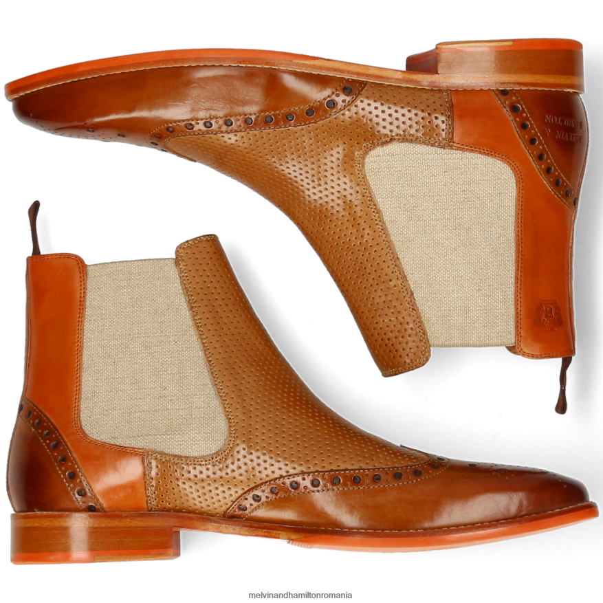 bărbați Melvin & Hamilton martin 5 maro Botine 2R24J450