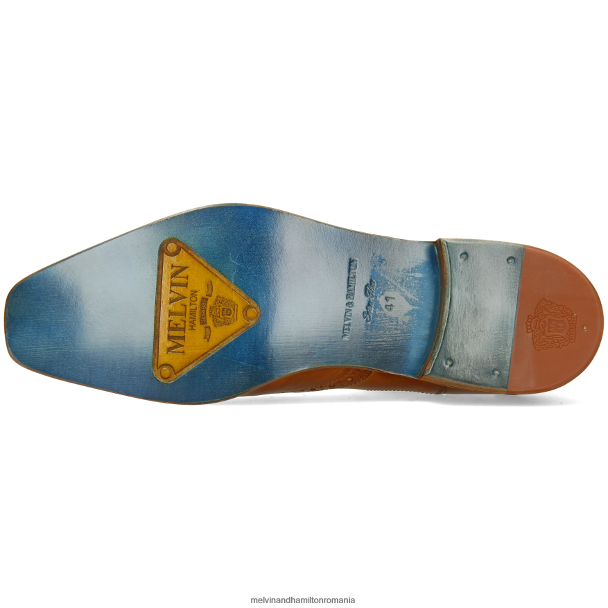 bărbați Melvin & Hamilton obligație 3 maro Botine 2R24J437