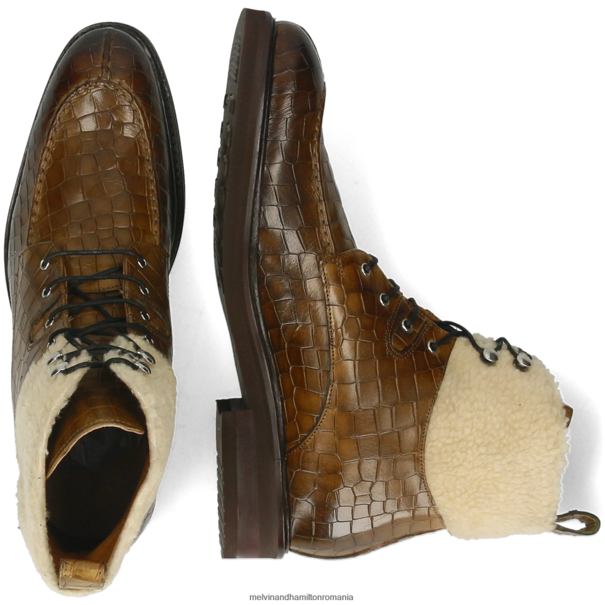 bărbați Melvin & Hamilton parker 3 kaki Botine 2R24J457