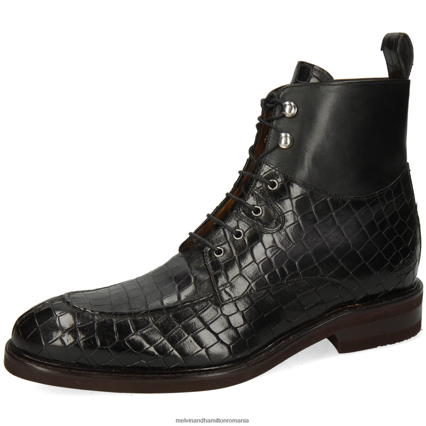 bărbați Melvin & Hamilton parker 3 negru Botine 2R24J458