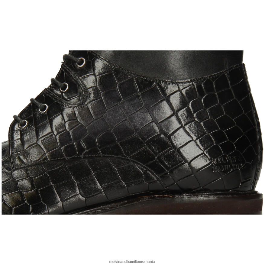 bărbați Melvin & Hamilton parker 3 negru Botine 2R24J458