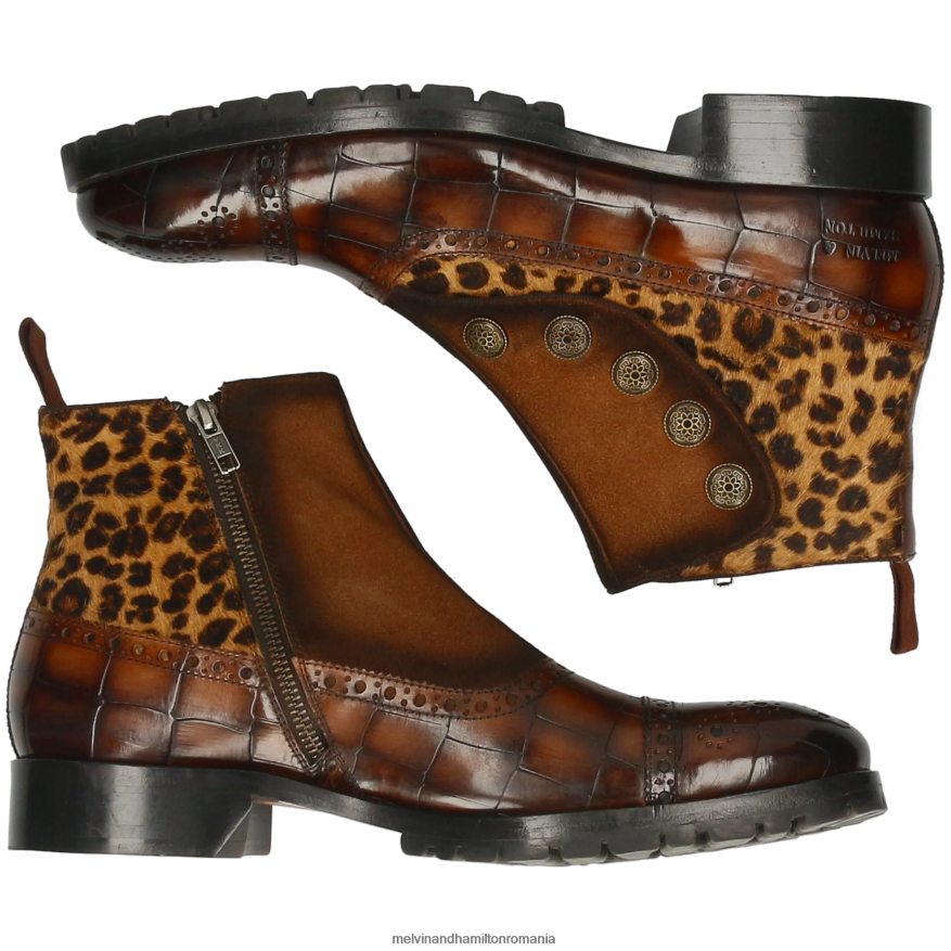 bărbați Melvin & Hamilton patrick 22 maro Botine 2R24J492