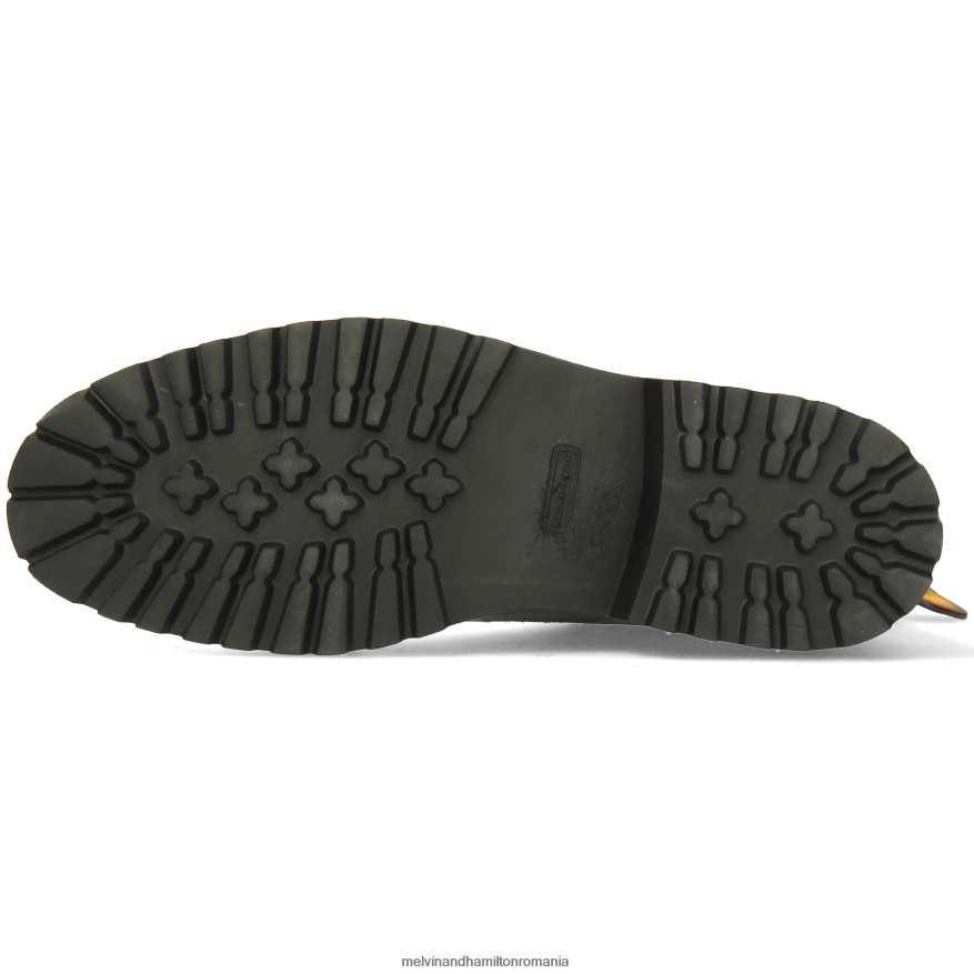 bărbați Melvin & Hamilton străpunge 23 negru Botine 2R24J441