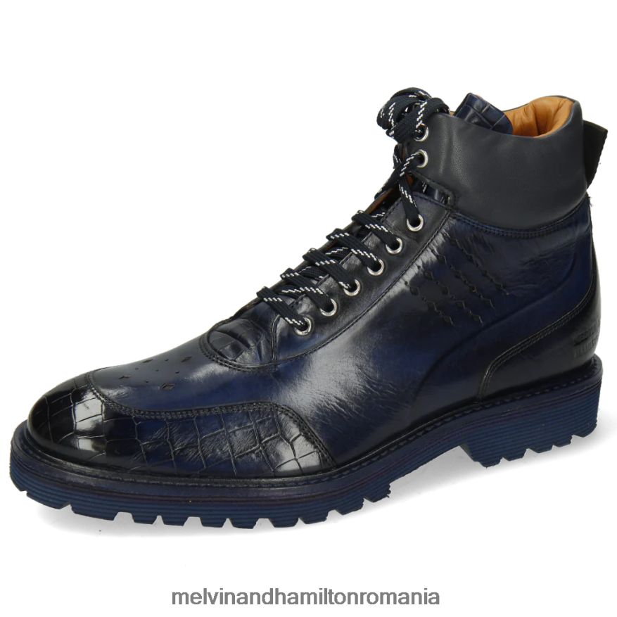 bărbați Melvin & Hamilton trevor 28 albastru Botine 2R24J4136