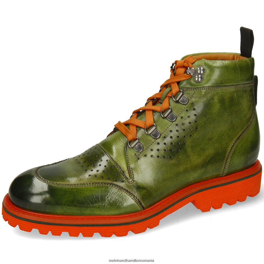 bărbați Melvin & Hamilton trevor 5 verde Botine 2R24J45