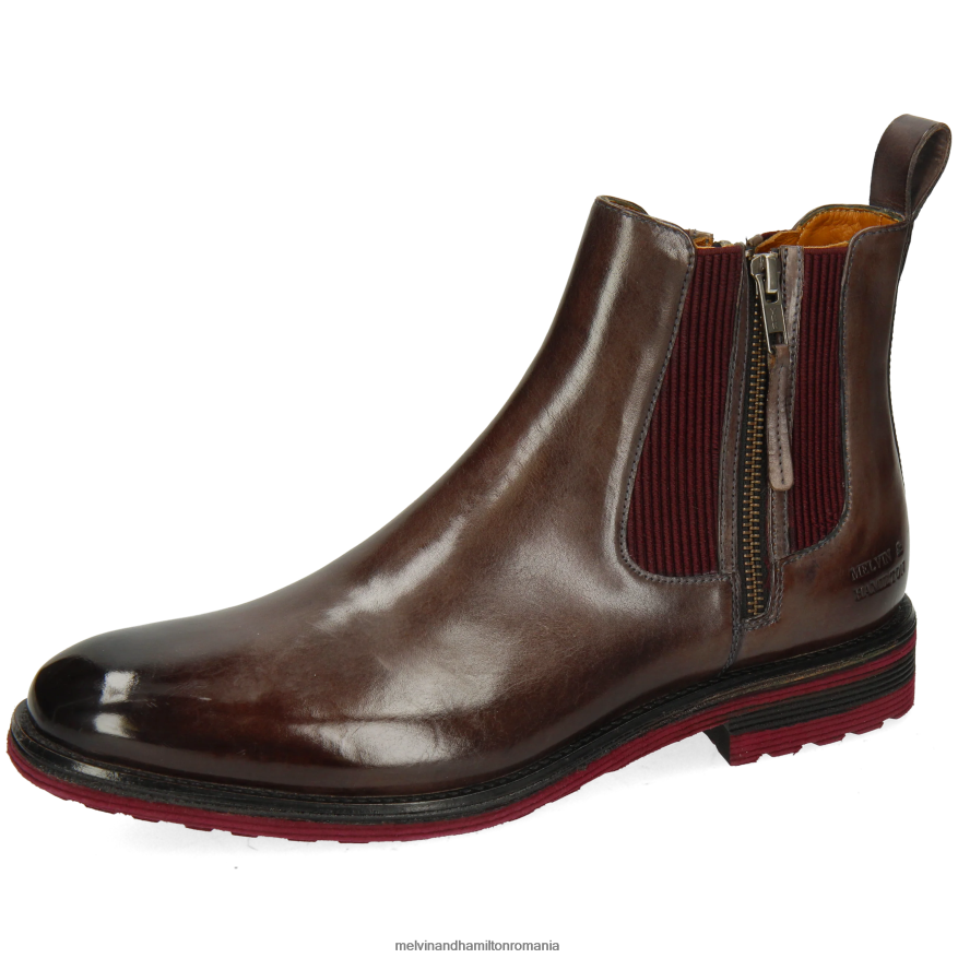 bărbați Melvin & Hamilton vârtej 25 gri Botine 2R24J4110