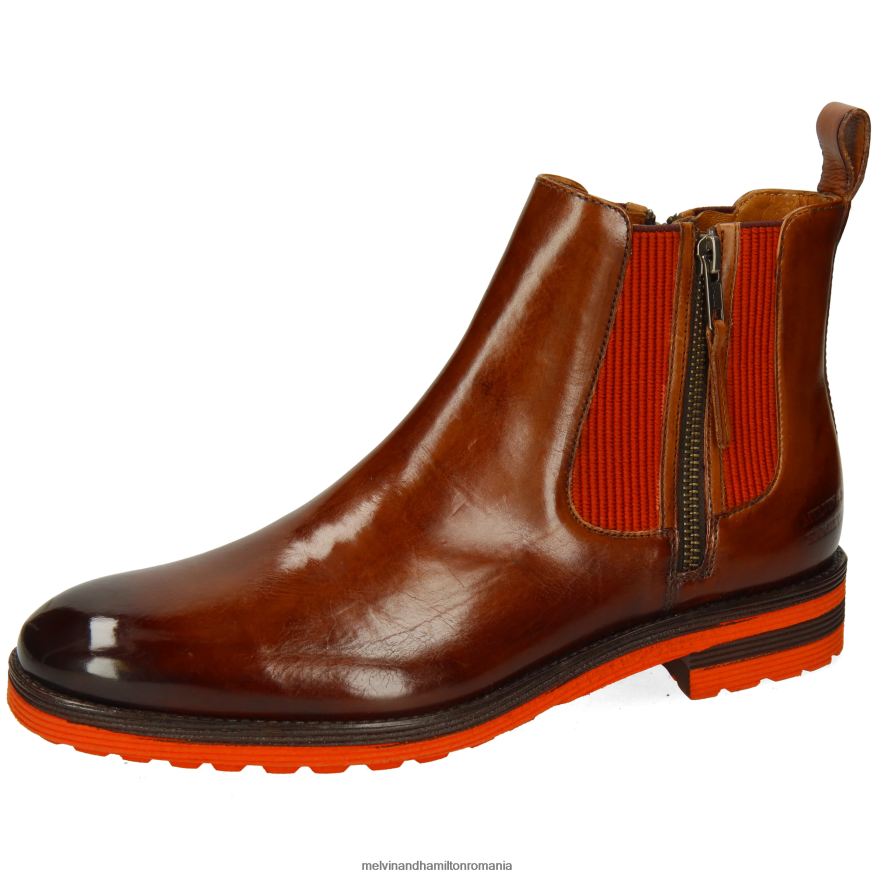 bărbați Melvin & Hamilton vârtej 25 maro Botine 2R24J4102