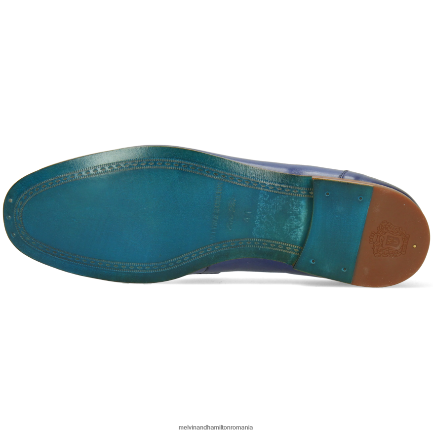 bărbați Melvin & Hamilton Clive 16 albastru mocasini 2R24J4257