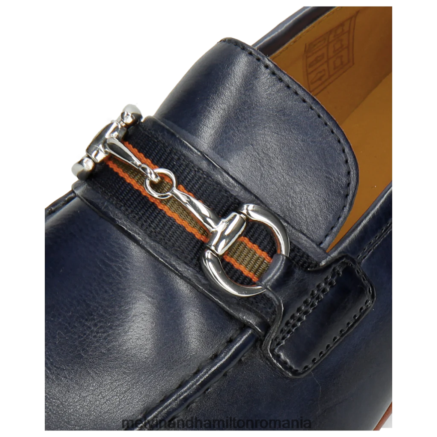 bărbați Melvin & Hamilton Clive 16 albastru mocasini 2R24J4303