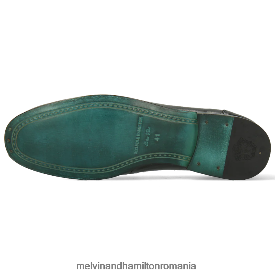 bărbați Melvin & Hamilton Clive 16 negru mocasini 2R24J4284