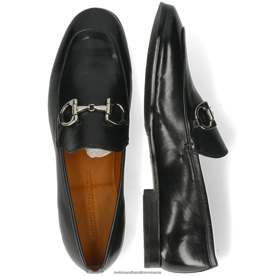 bărbați Melvin & Hamilton clive 1 negru mocasini 2R24J4220