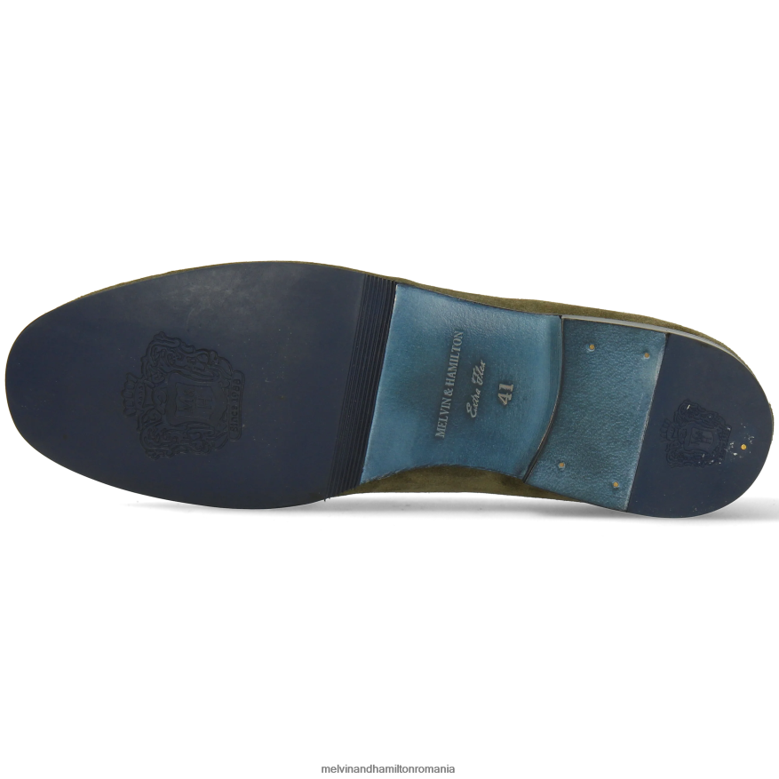 bărbați Melvin & Hamilton clive 20 verde mocasini 2R24J4222