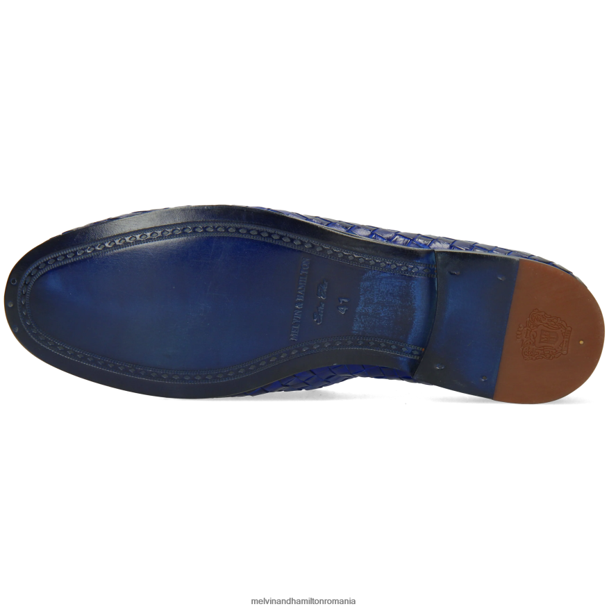bărbați Melvin & Hamilton clive 22 albastru mocasini 2R24J4266