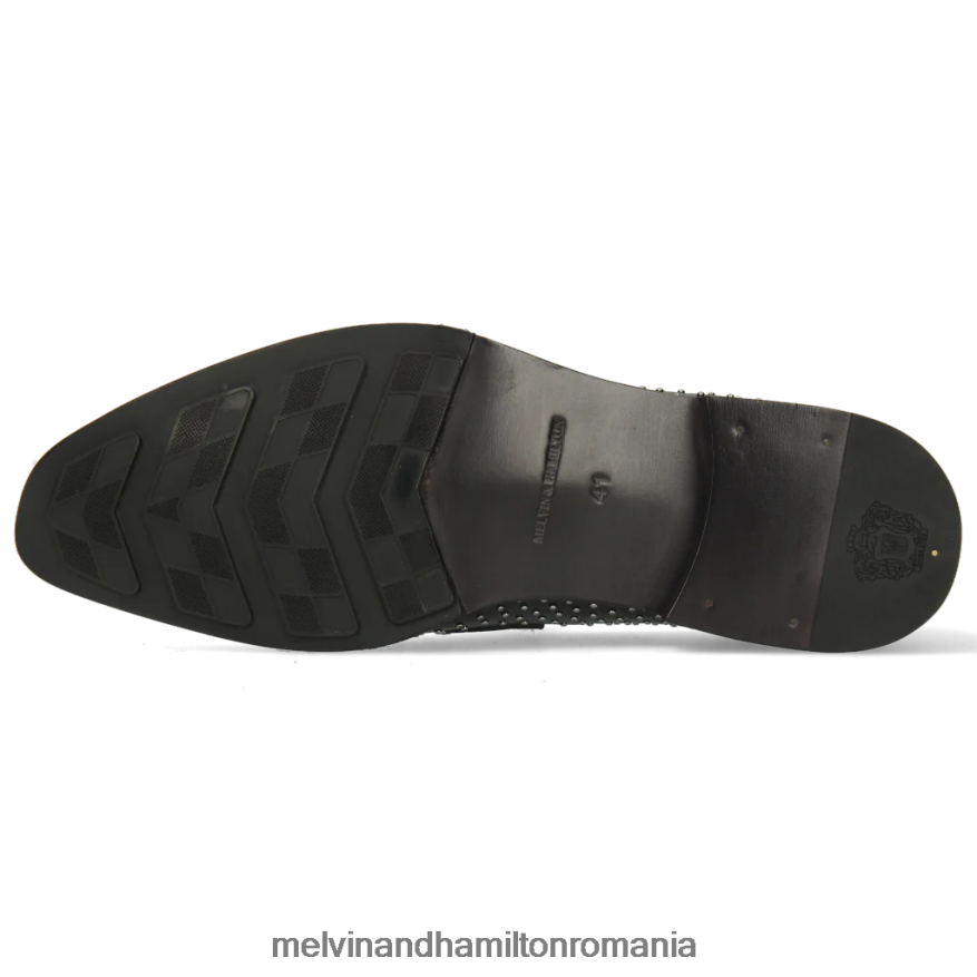 bărbați Melvin & Hamilton gaston 5 negru mocasini 2R24J4302