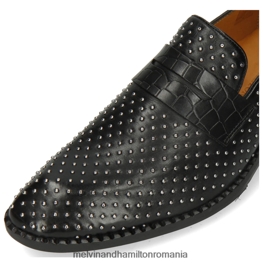 bărbați Melvin & Hamilton gaston 5 negru mocasini 2R24J4302