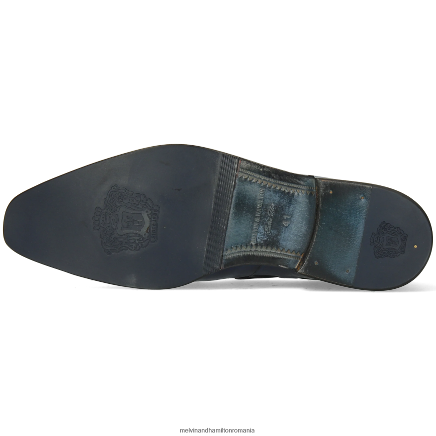 bărbați Melvin & Hamilton leonardo 1 albastru mocasini 2R24J4296