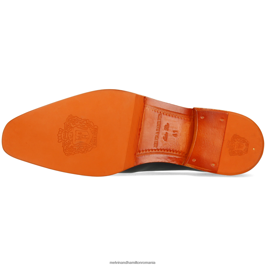 bărbați Melvin & Hamilton leonardo 24 gri mocasini 2R24J4244