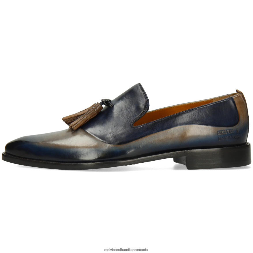 bărbați Melvin & Hamilton leonardo 24 gri mocasini 2R24J4275