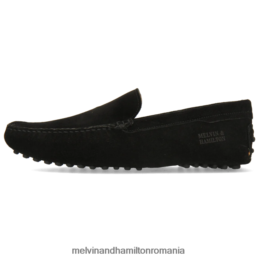 bărbați Melvin & Hamilton nelson 1 negru mocasini 2R24J4320