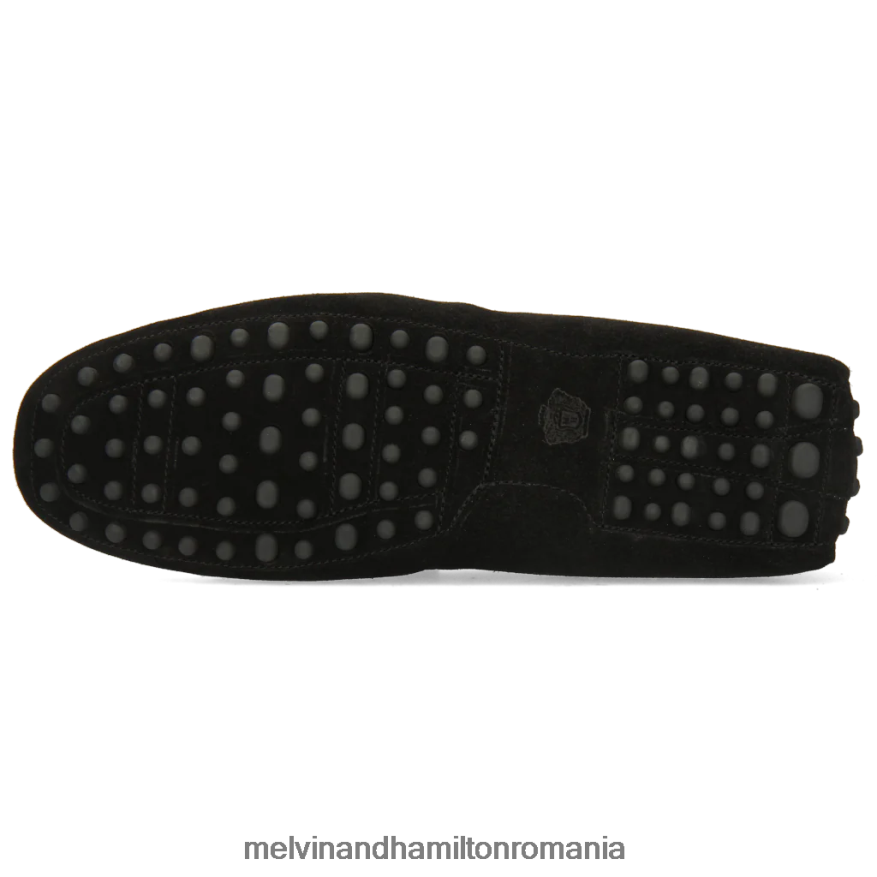 bărbați Melvin & Hamilton nelson 1 negru mocasini 2R24J4320