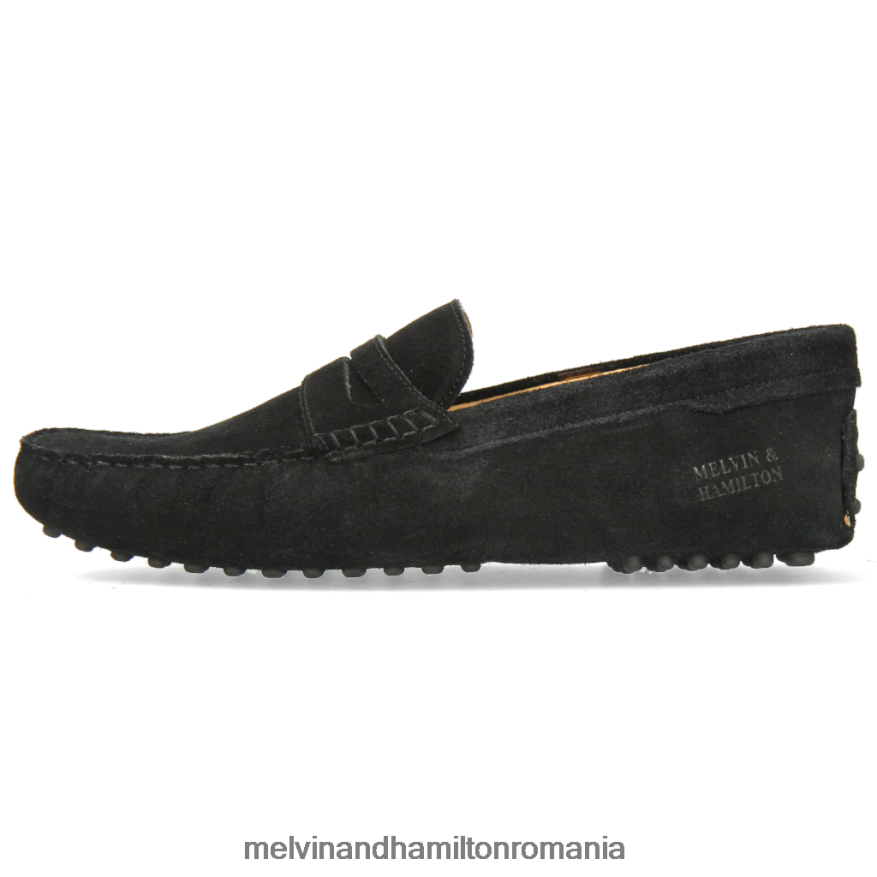 bărbați Melvin & Hamilton nelson 2 negru mocasini 2R24J4308