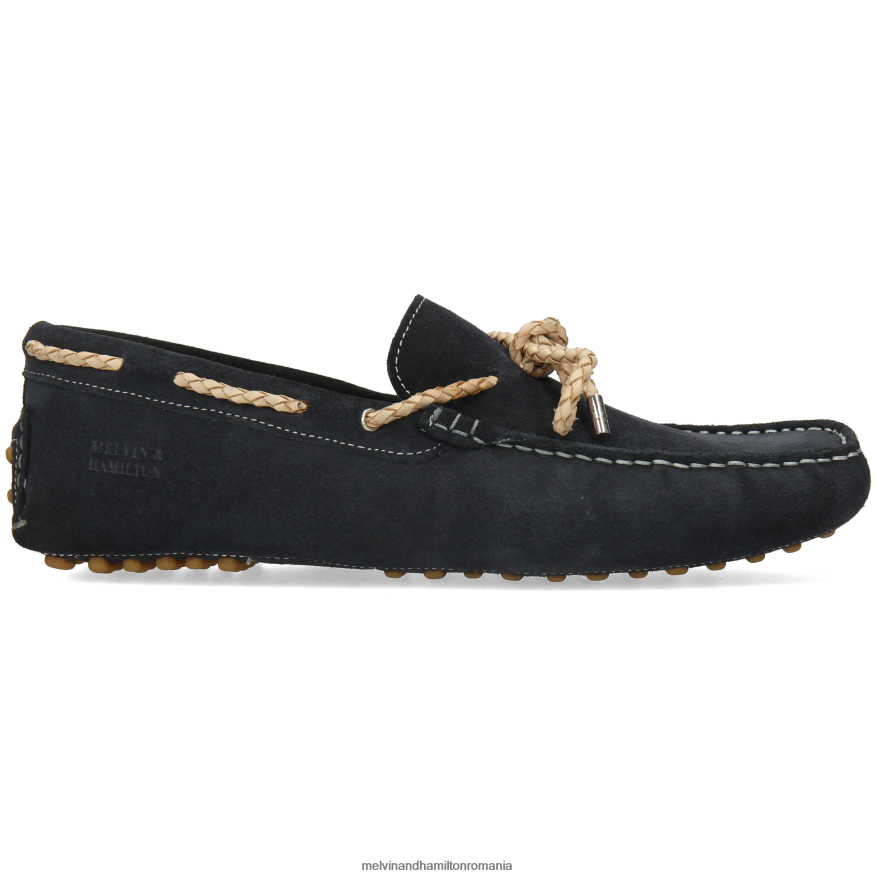 bărbați Melvin & Hamilton nelson 3 albastru mocasini 2R24J4306