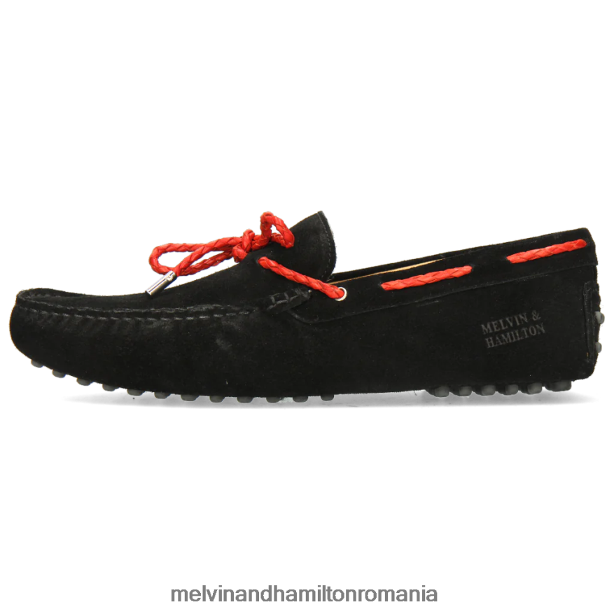 bărbați Melvin & Hamilton nelson 3 negru mocasini 2R24J4321