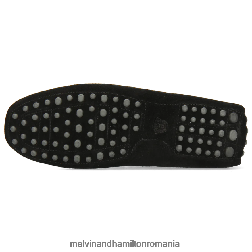 bărbați Melvin & Hamilton nelson 3 negru mocasini 2R24J4321