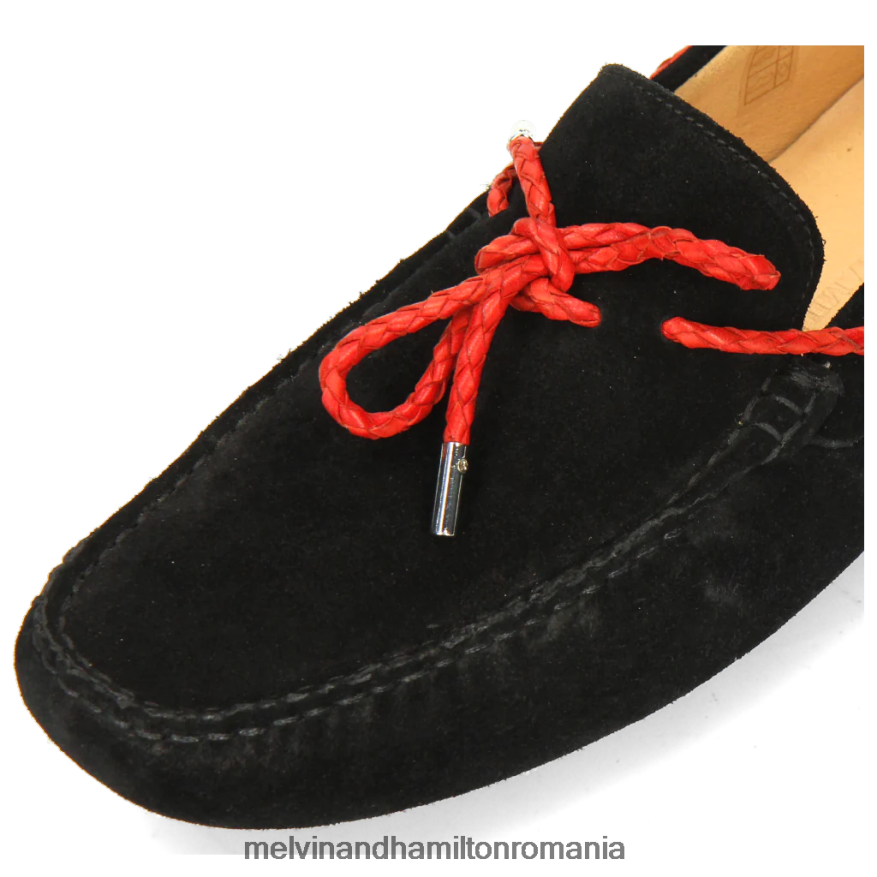 bărbați Melvin & Hamilton nelson 3 negru mocasini 2R24J4321