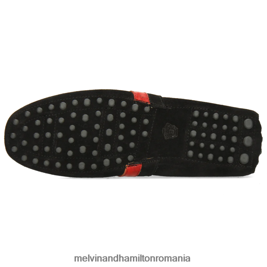 bărbați Melvin & Hamilton nelson 6 negru mocasini 2R24J4313