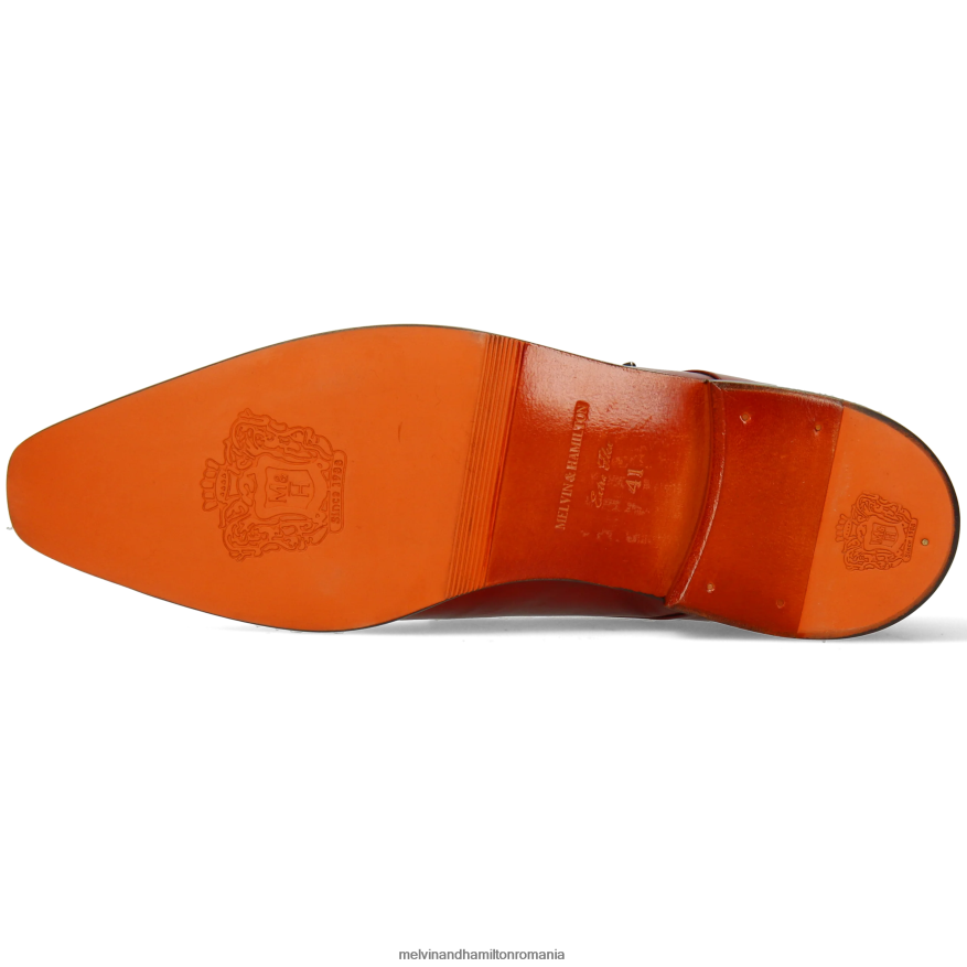 bărbați Melvin & Hamilton lancea 1 roșu pantofi călugări 2R24J4327