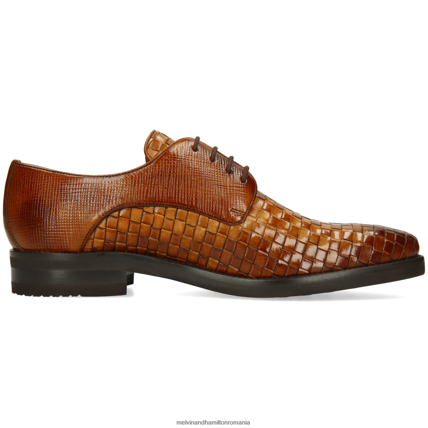 bărbați Melvin & Hamilton Brad 7 maro pantofi derby 2R24J4428