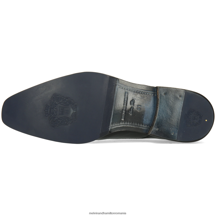 bărbați Melvin & Hamilton Dylan 1 negru pantofi derby 2R24J4448