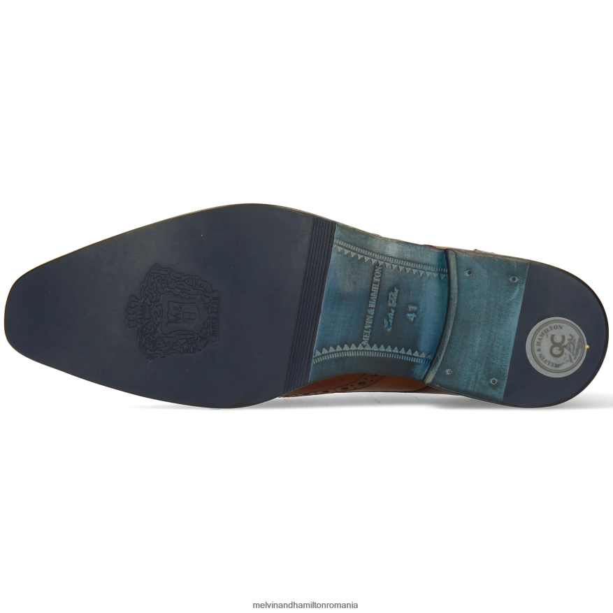 bărbați Melvin & Hamilton Dylan 2 maro pantofi derby 2R24J4477