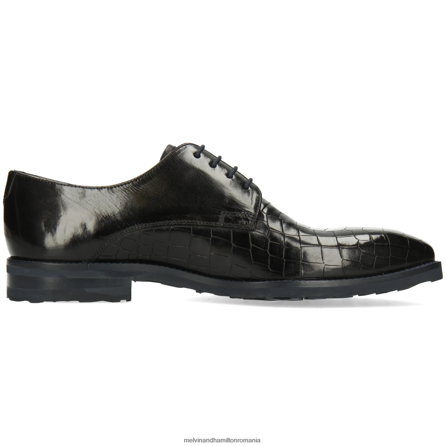 bărbați Melvin & Hamilton Flynn 1 negru pantofi derby 2R24J4377