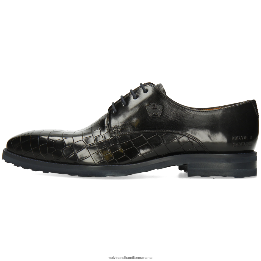 bărbați Melvin & Hamilton Flynn 1 negru pantofi derby 2R24J4377