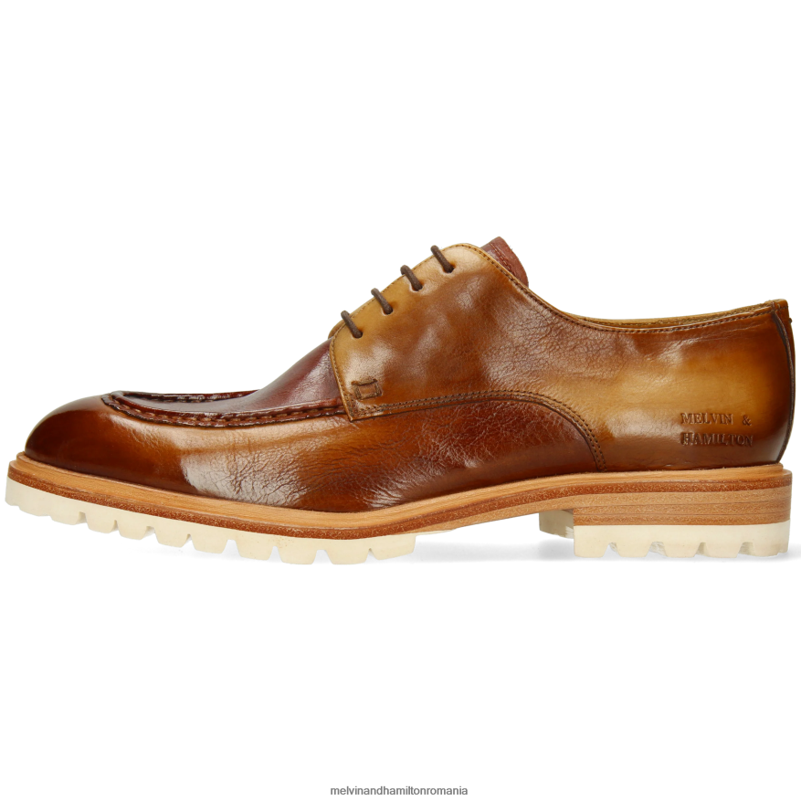 bărbați Melvin & Hamilton George 2 maro pantofi derby 2R24J4394
